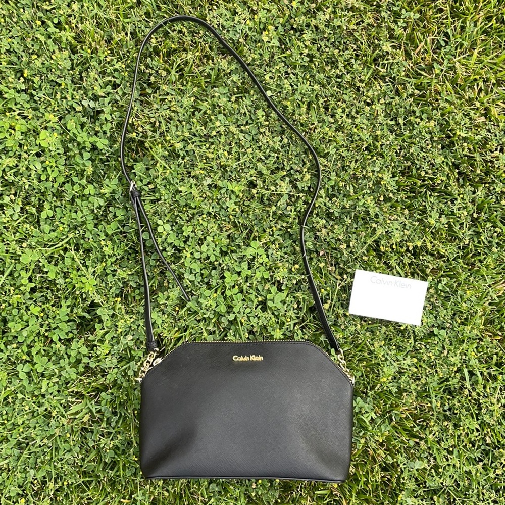 Calvin Klein Leather Crossbody Bag